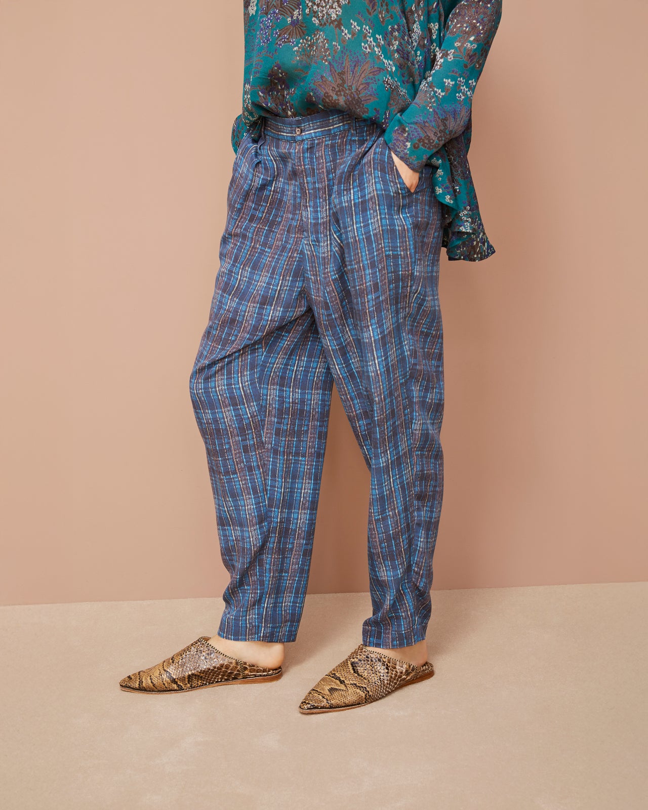 Scots Pants - Blue - Image 1