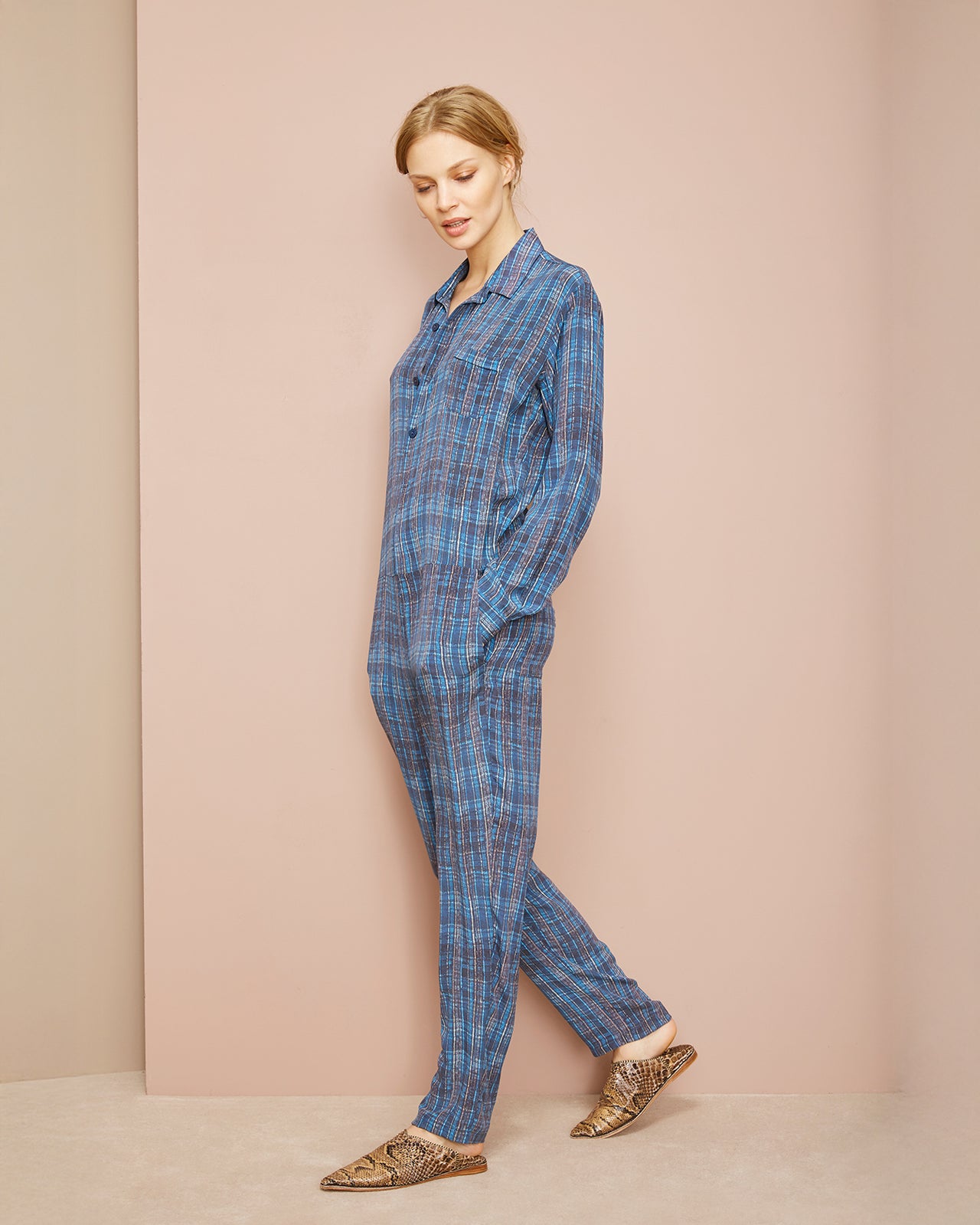 Sherlock Jumpsuit - Blue - Image 1