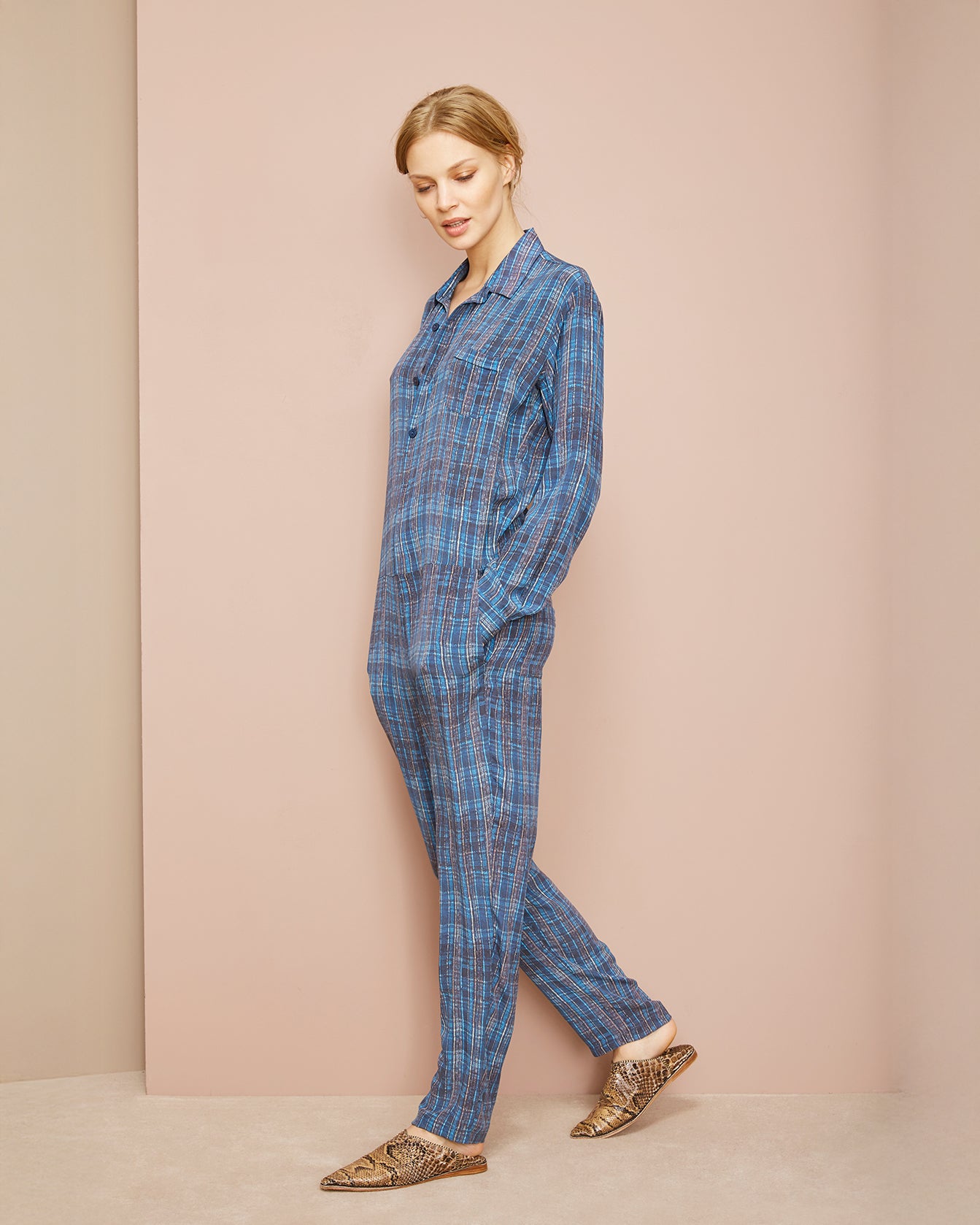 Sherlock Jumpsuit - Blue