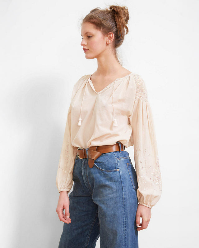 Blouse Hagar - Nude - Image 2