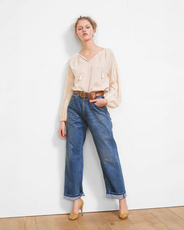 Blouse Hagar - Nude - Image 3