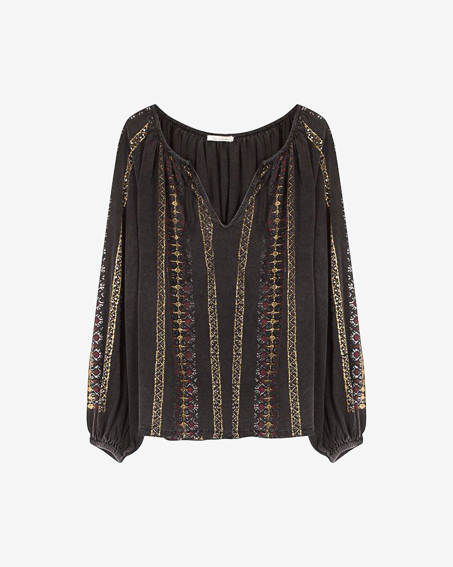 Jaime Blouse - CharCharcoal
