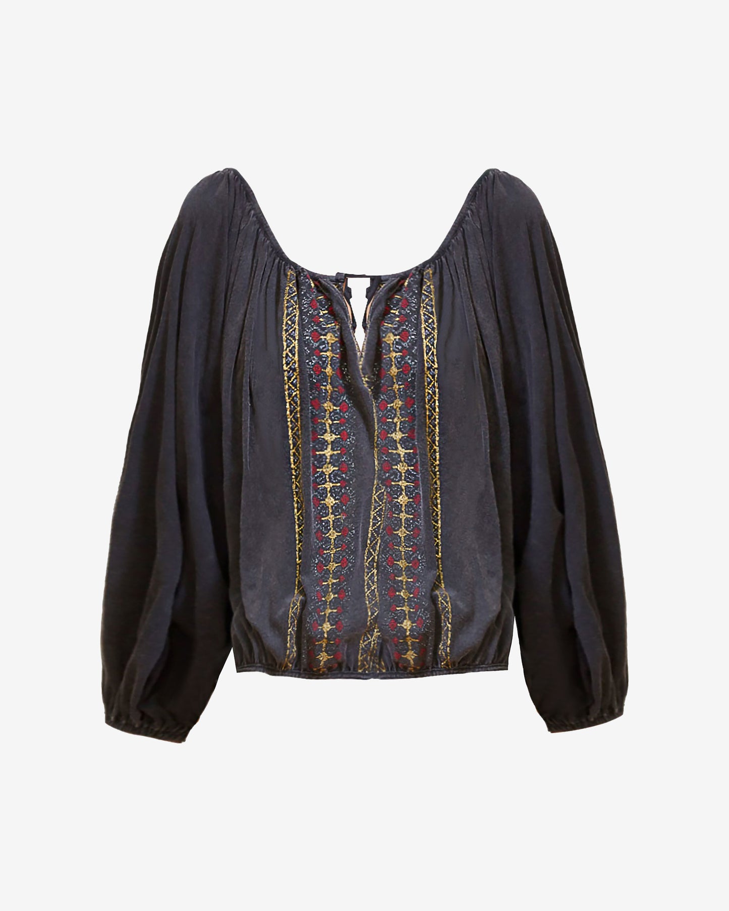 Jeronimo Blouse - CharCharcoal
