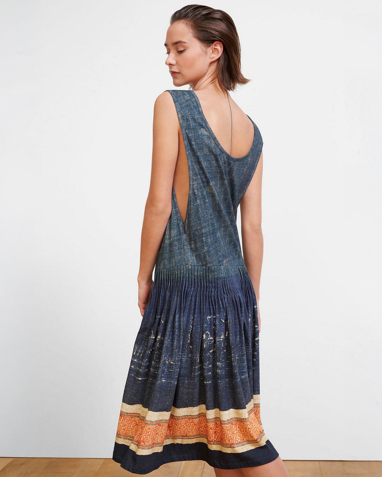 Maythy Dress - Indigo