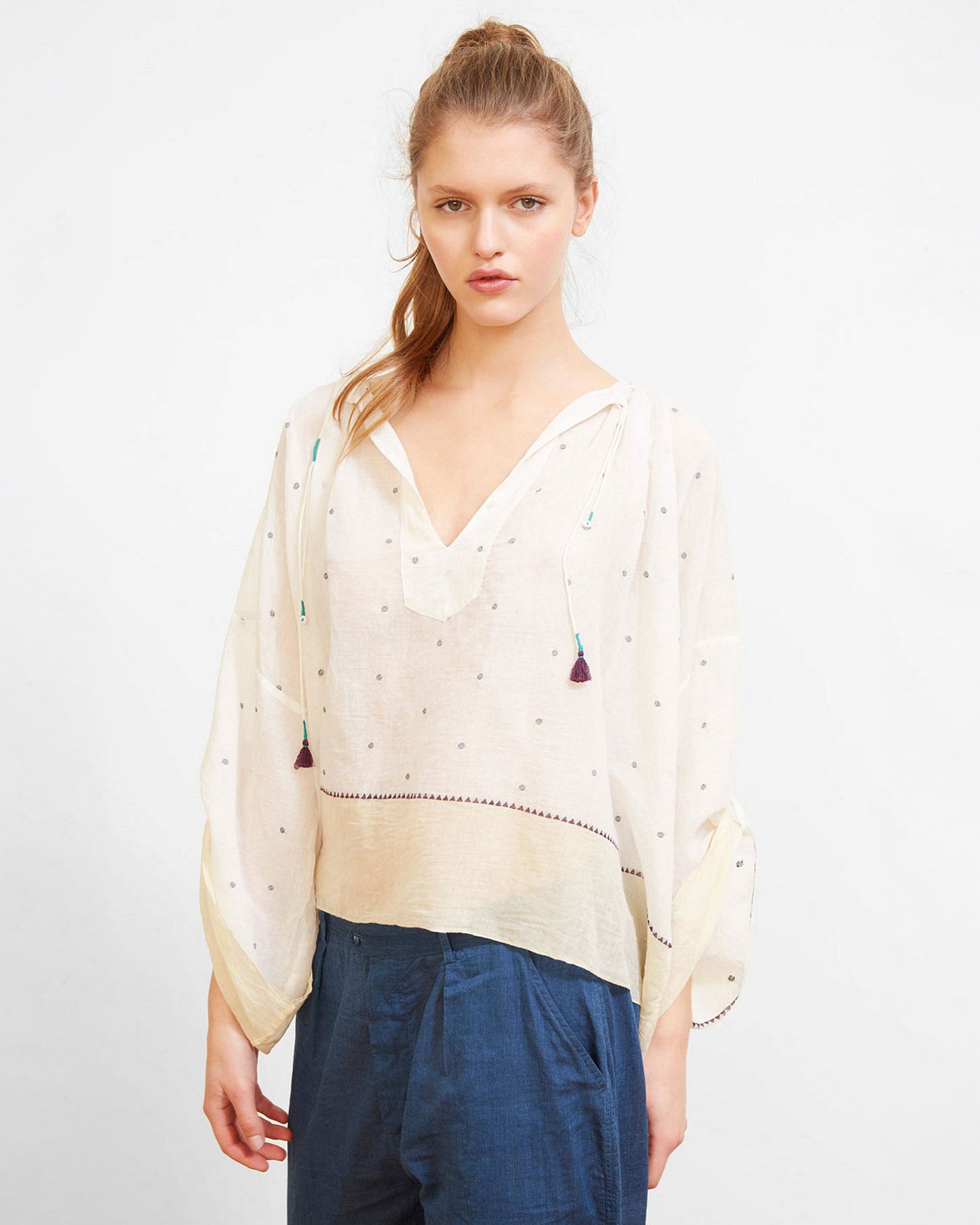 Orpheo Blouse - Ivory