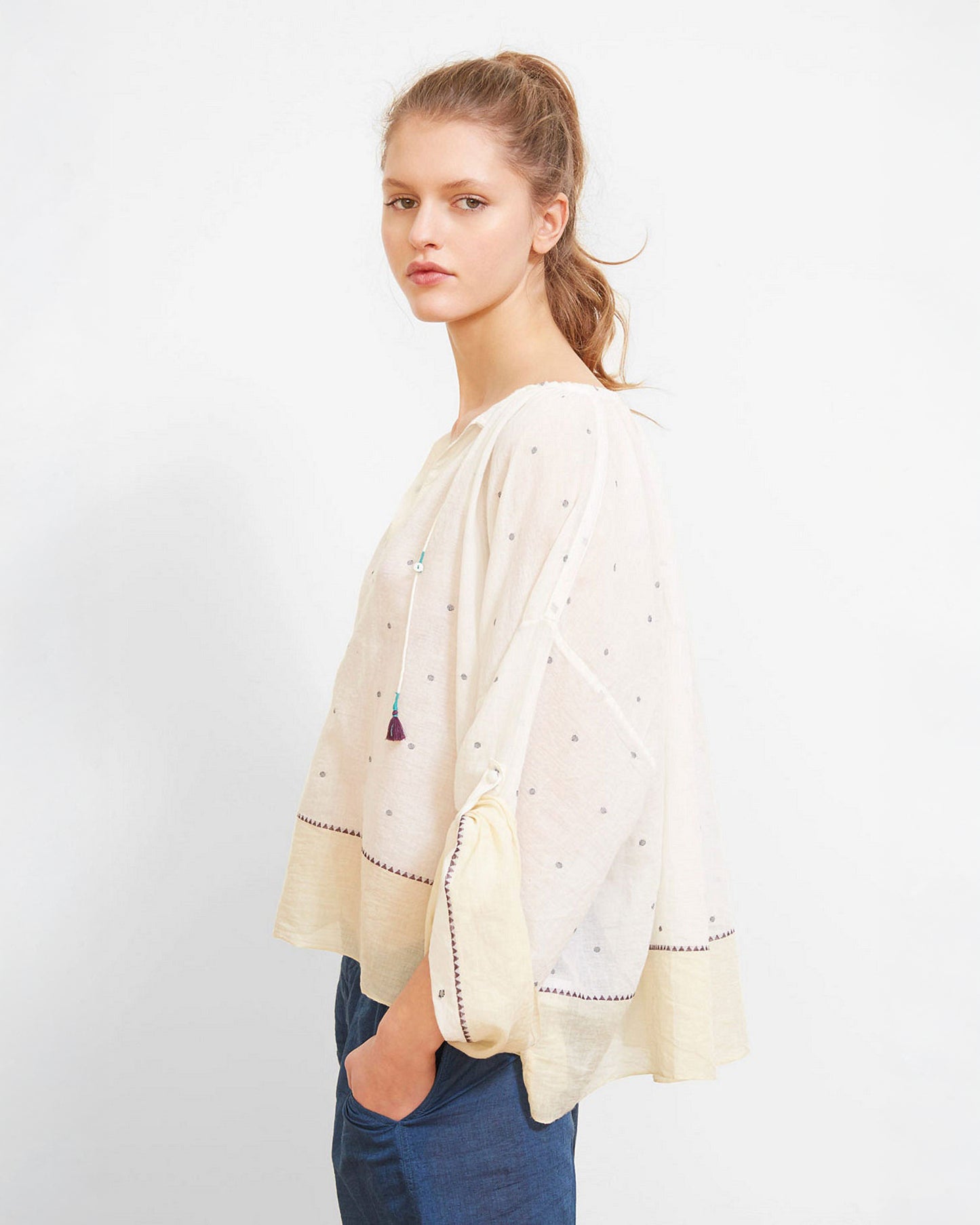 Orpheo Blouse - Ivory