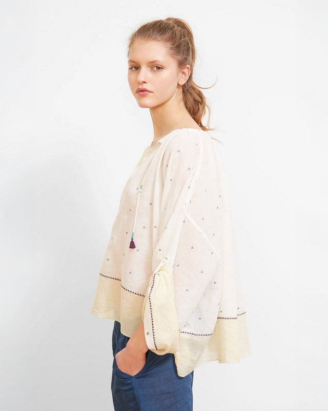 Blouse Orpheo - Ivoire - Image 2