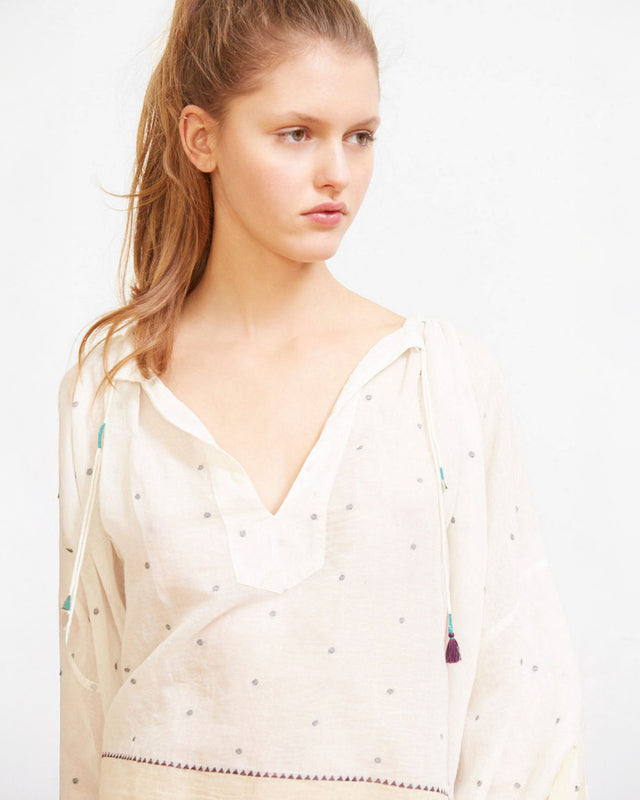 Blouse Orpheo - Ivoire - Image 3