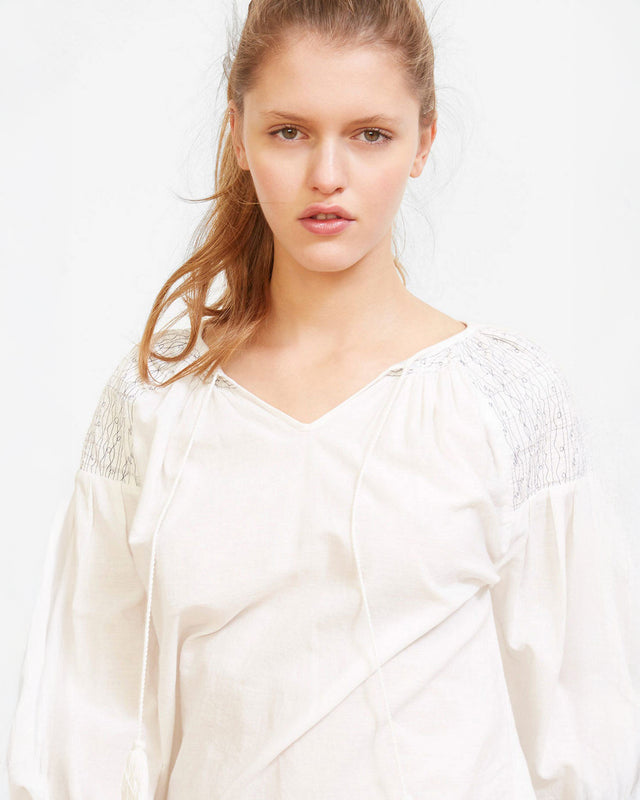 Blouse Poppy - Écru - Image 3