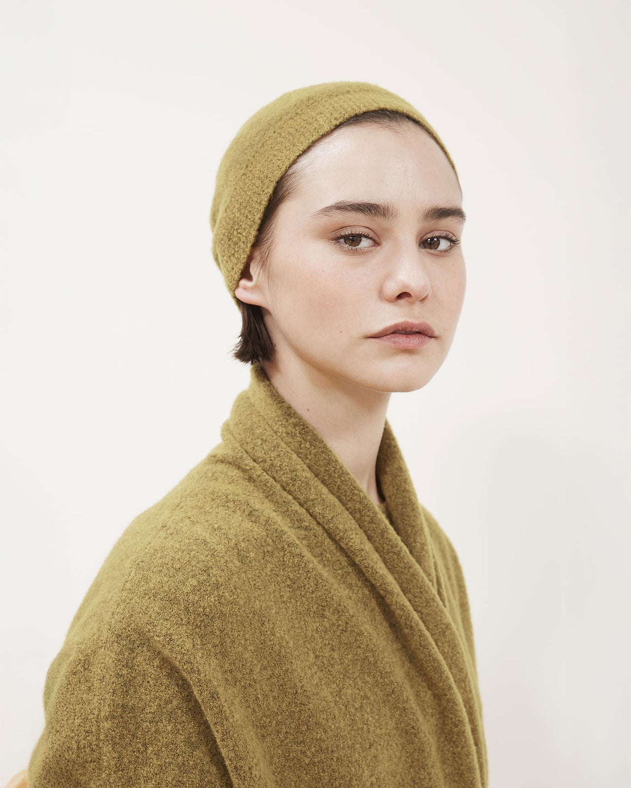 Boney Beanie M - Khaki Olive - Image 1