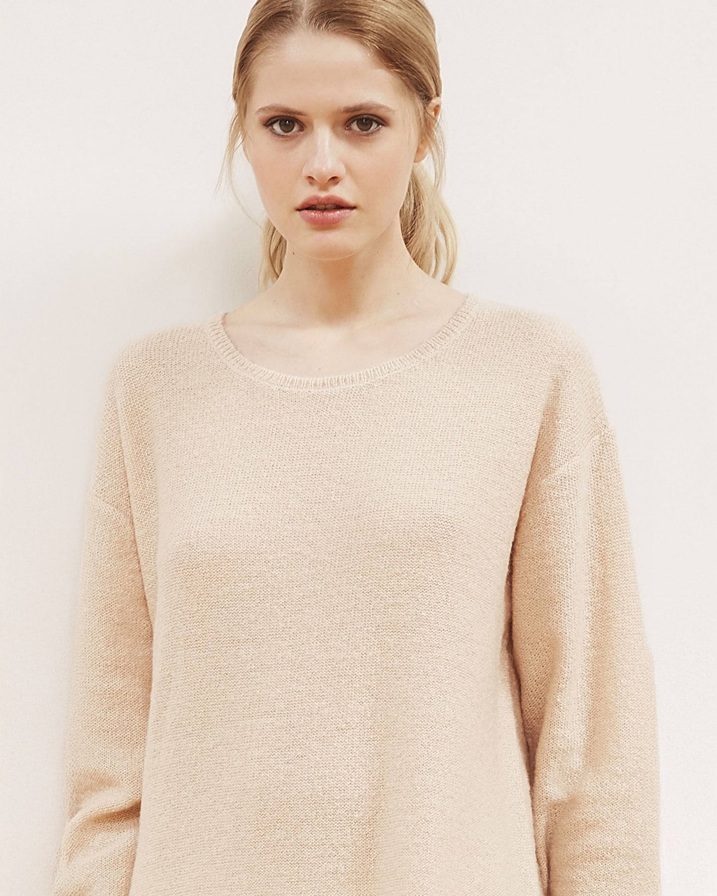 Crush Dress - Beige