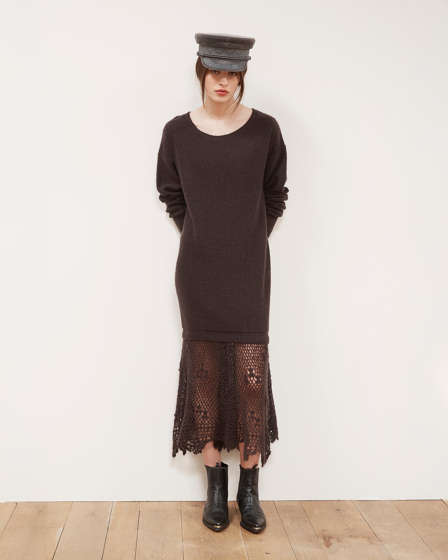 Crush Dress - CharCharcoal