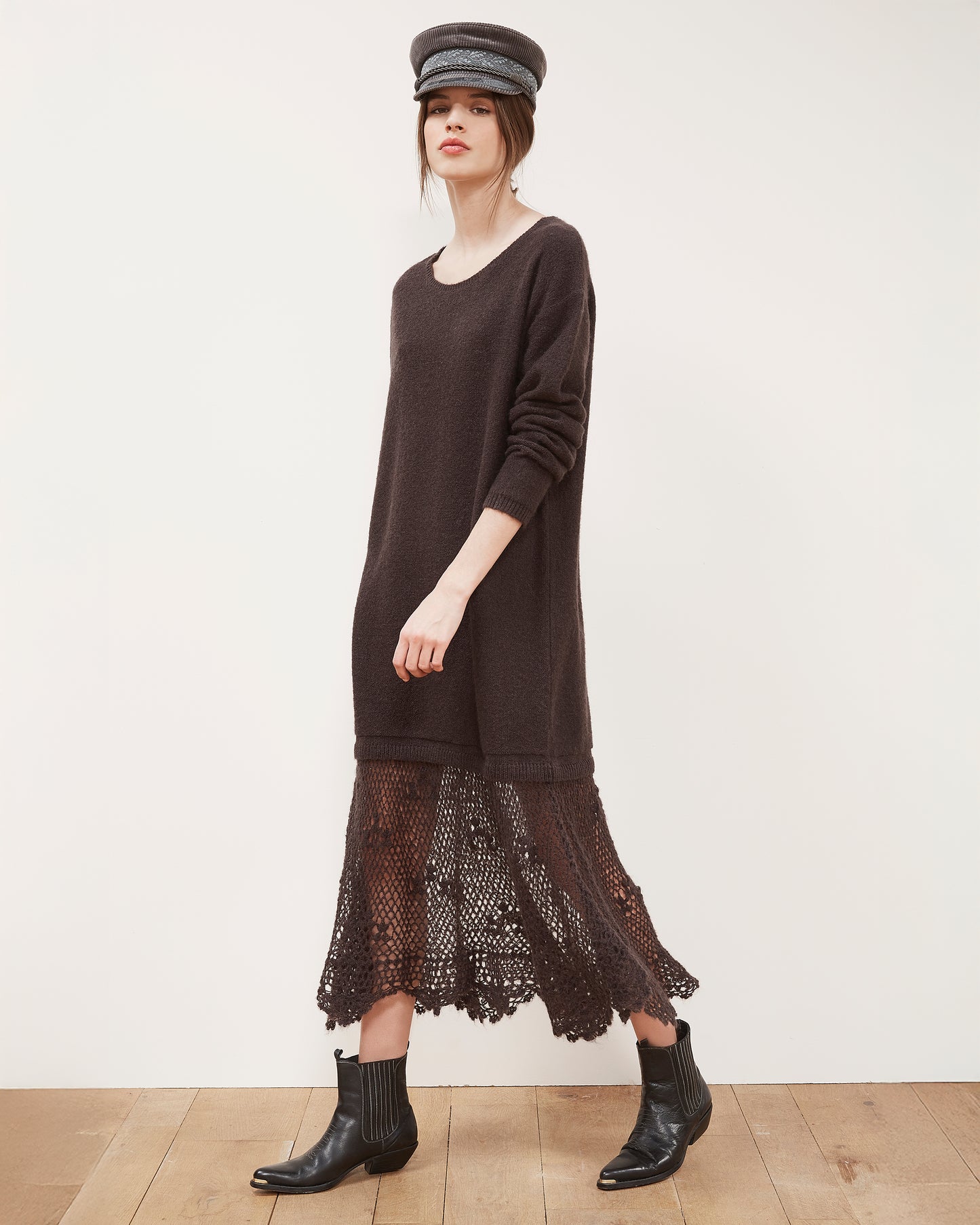 Crush Dress - CharCharcoal