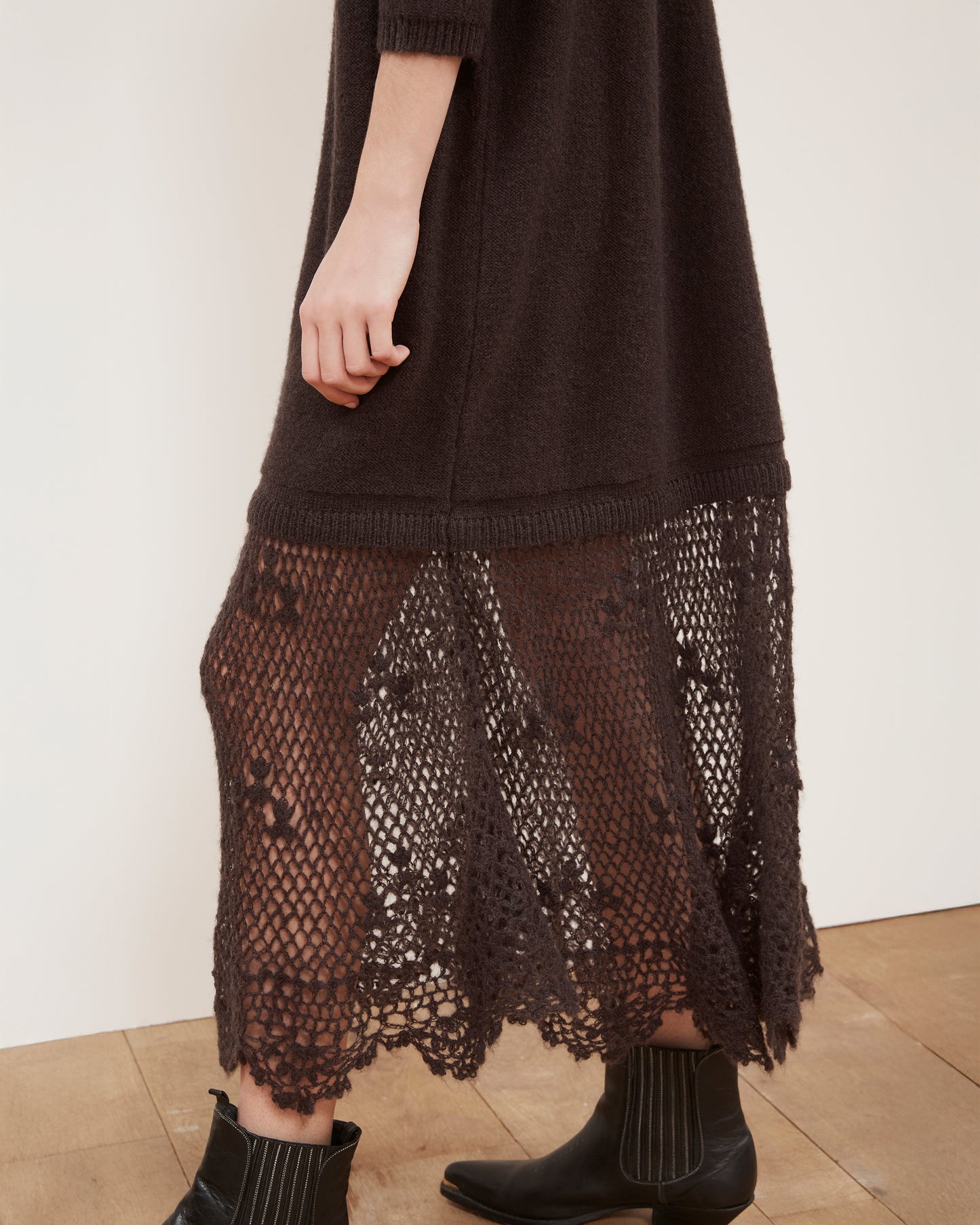 Crush Dress - CharCharcoal