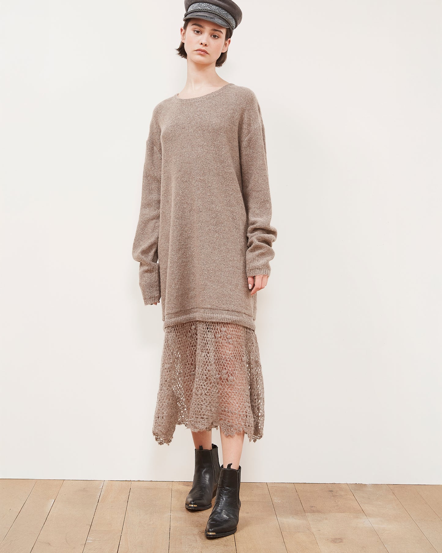 Crush Dress - Taupe