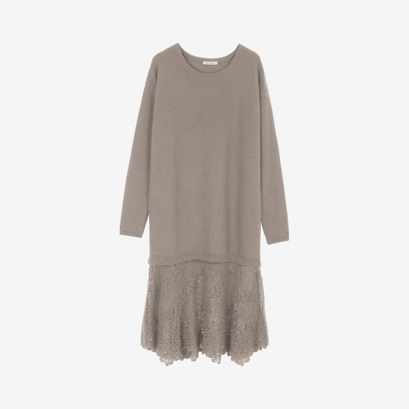 Crush Dress - Taupe