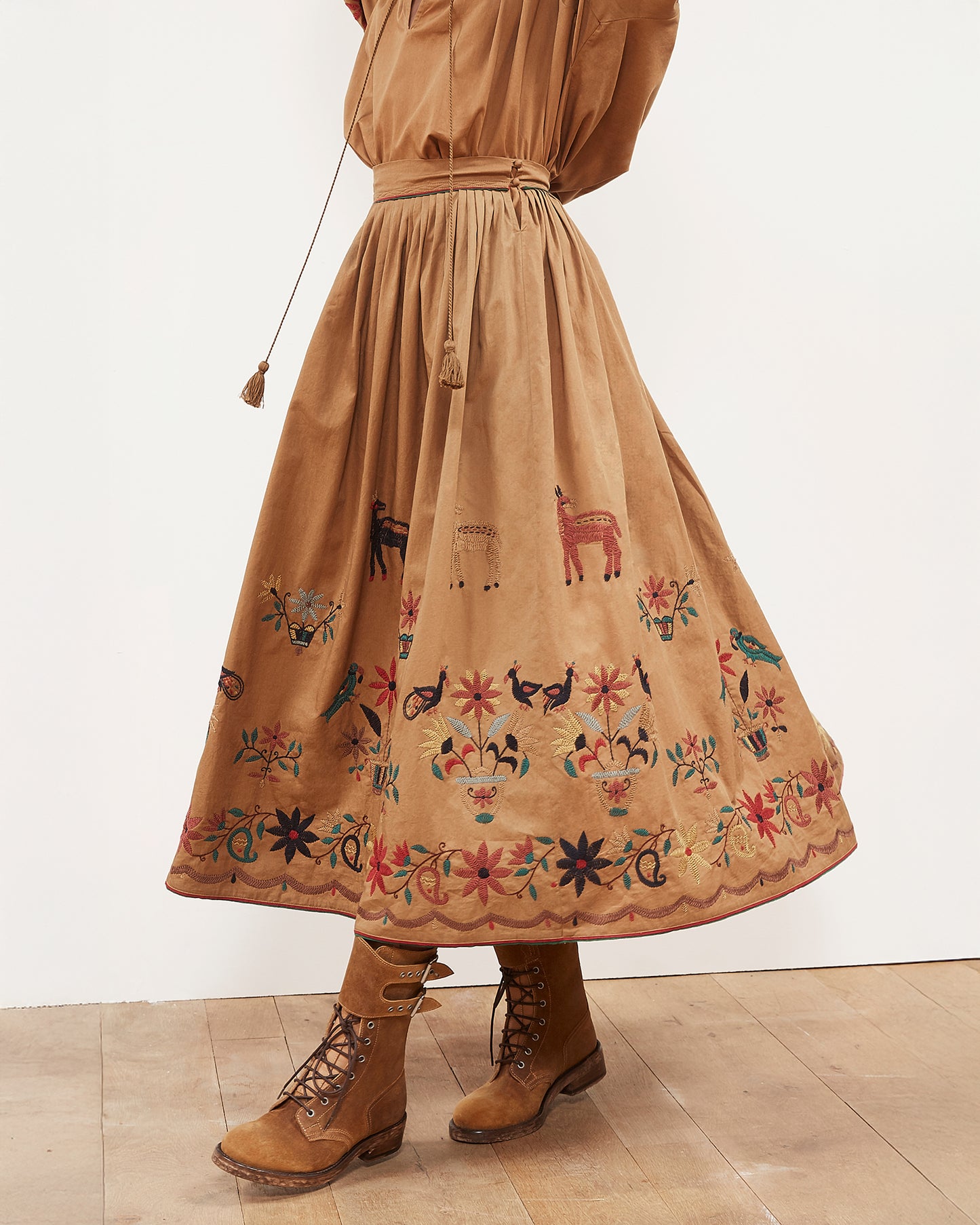 Gretel Skirt - Khaki