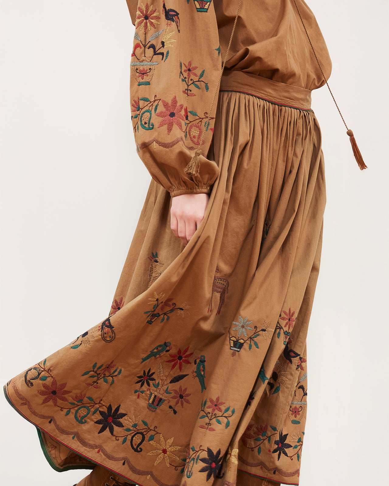 Gretel Skirt - Khaki - Image 5