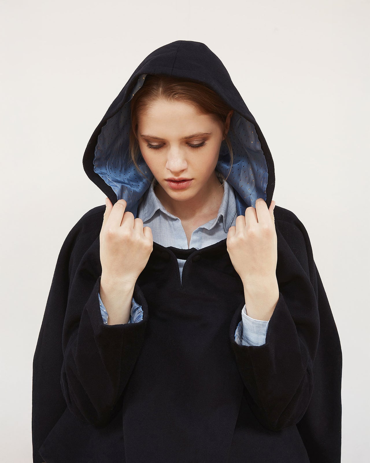 Helois Coat - Navy Blue - Image 4