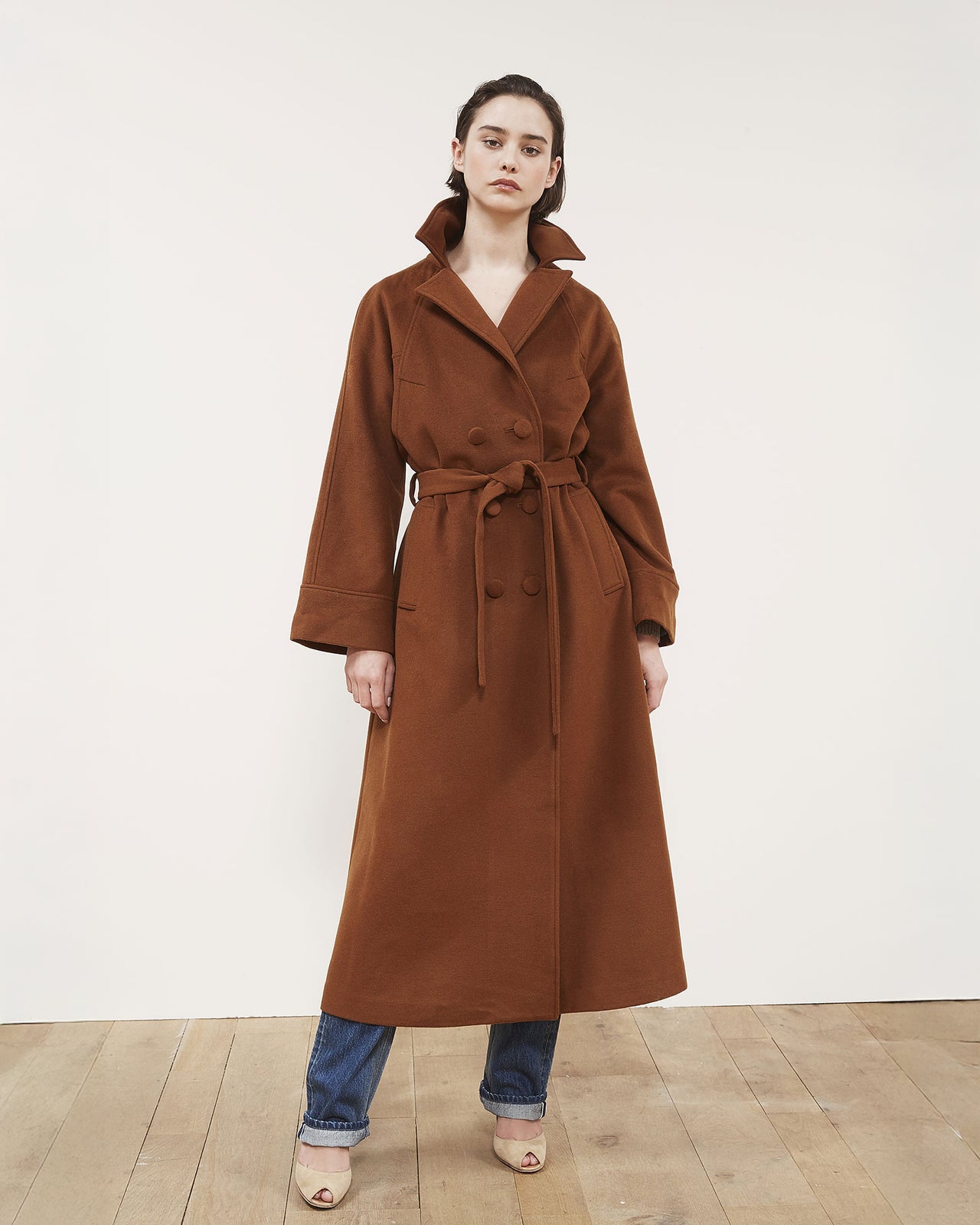 Hepburn Coat - Camel - Image 1