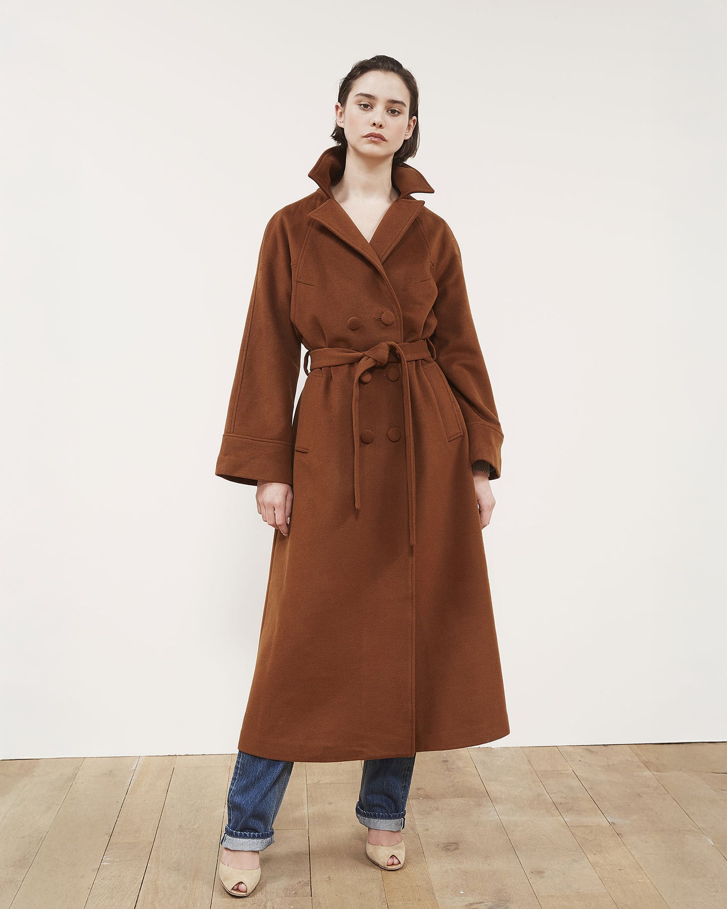 Hepburn Coat - Camel