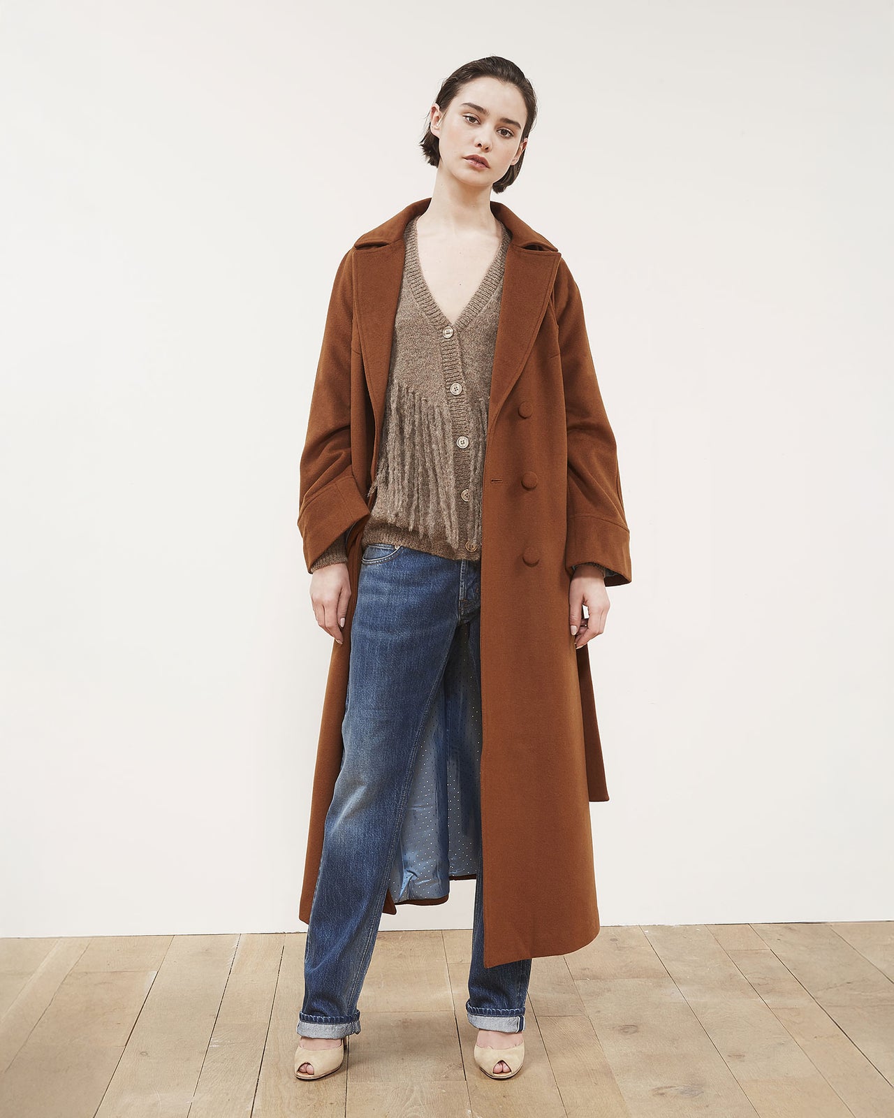 Hepburn Coat - Camel - Image 4