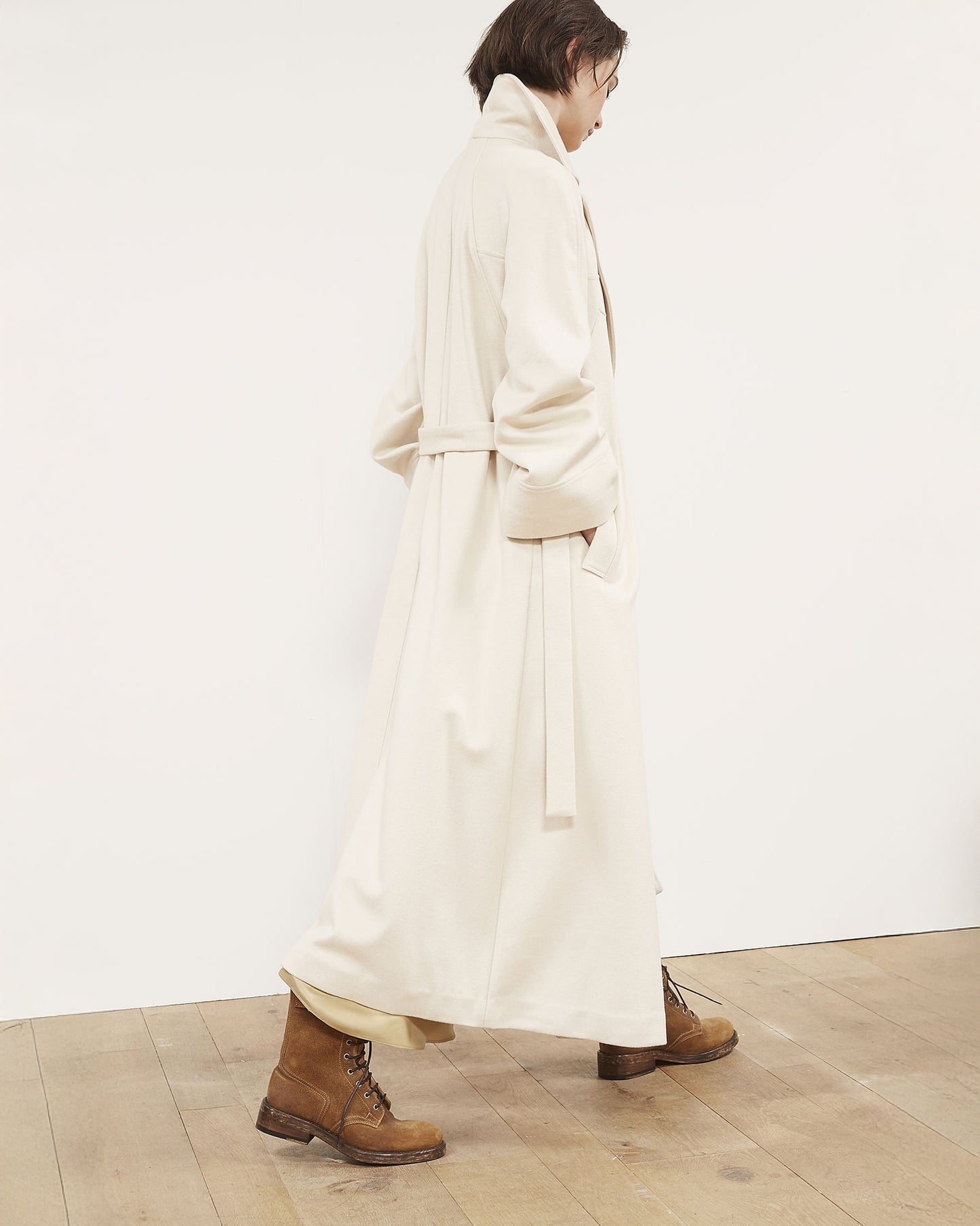 Hepburn Coat - Ivory
