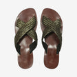 Ankh Sandals - Bronze