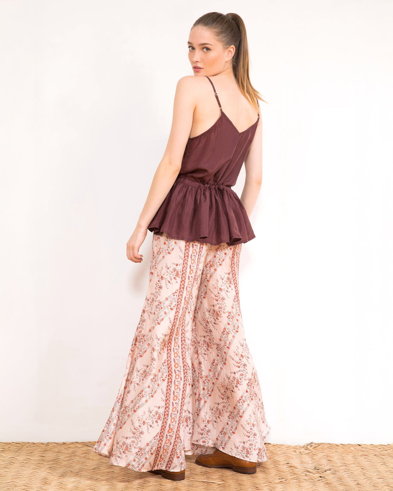 Elvira Top - Cognac - Image 4