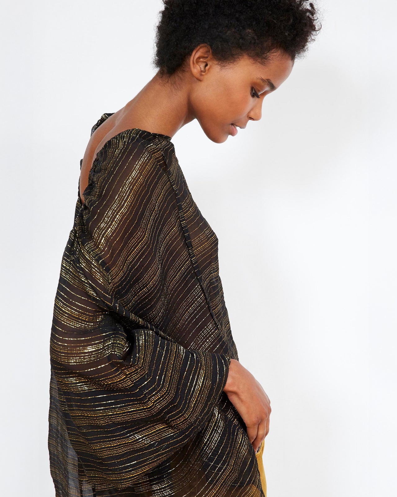 Esteban Blouse - Black - Image 3