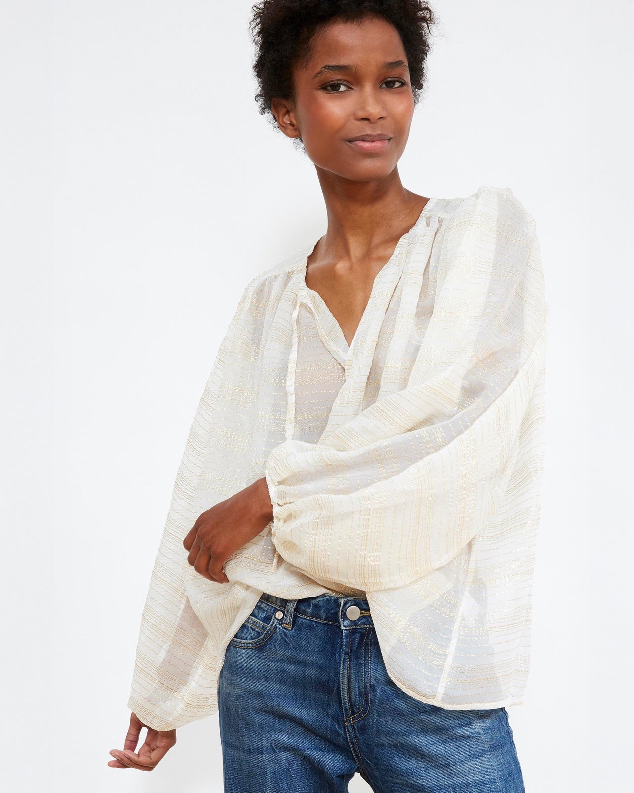 Blouse Esteban - Ivoire - Image 1