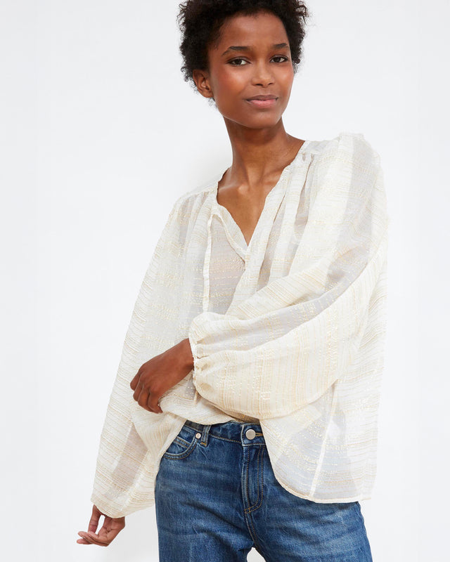 Blouse Esteban - Ivoire - Image 1