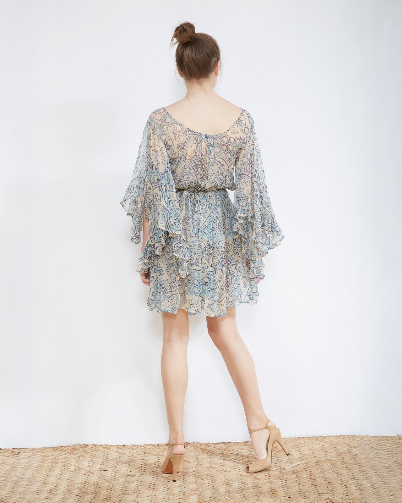 Faenza Dress - Blue - Image 4