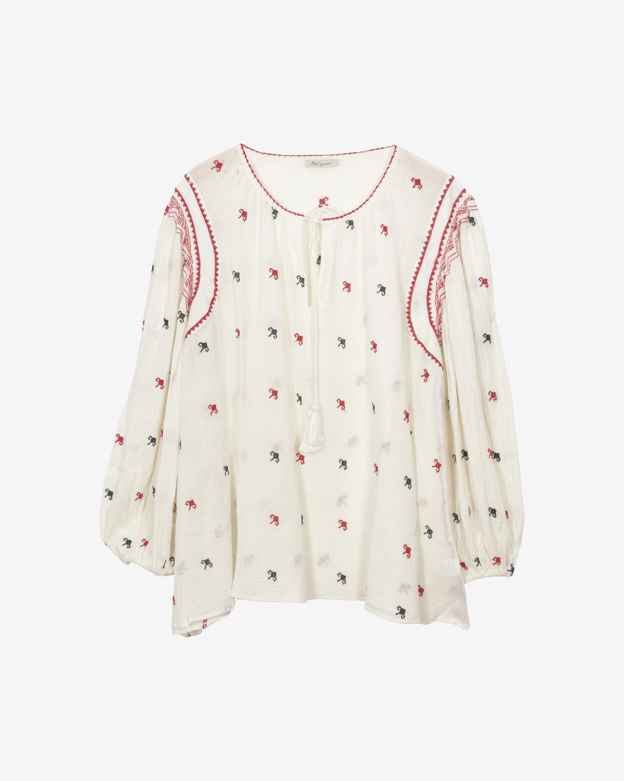 Fedora Blouse - Ivory - Image 5
