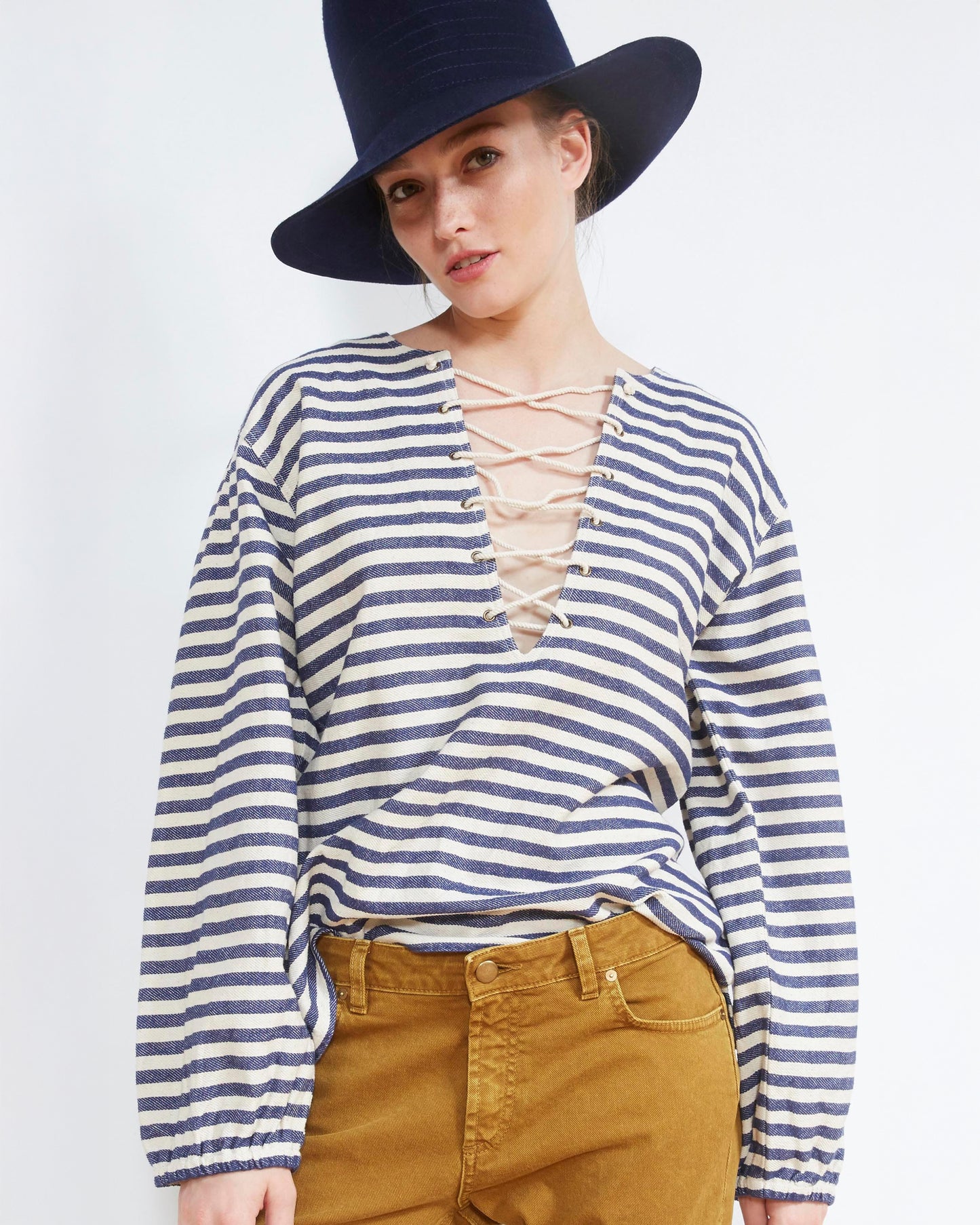 Garonne Blouse - Blue