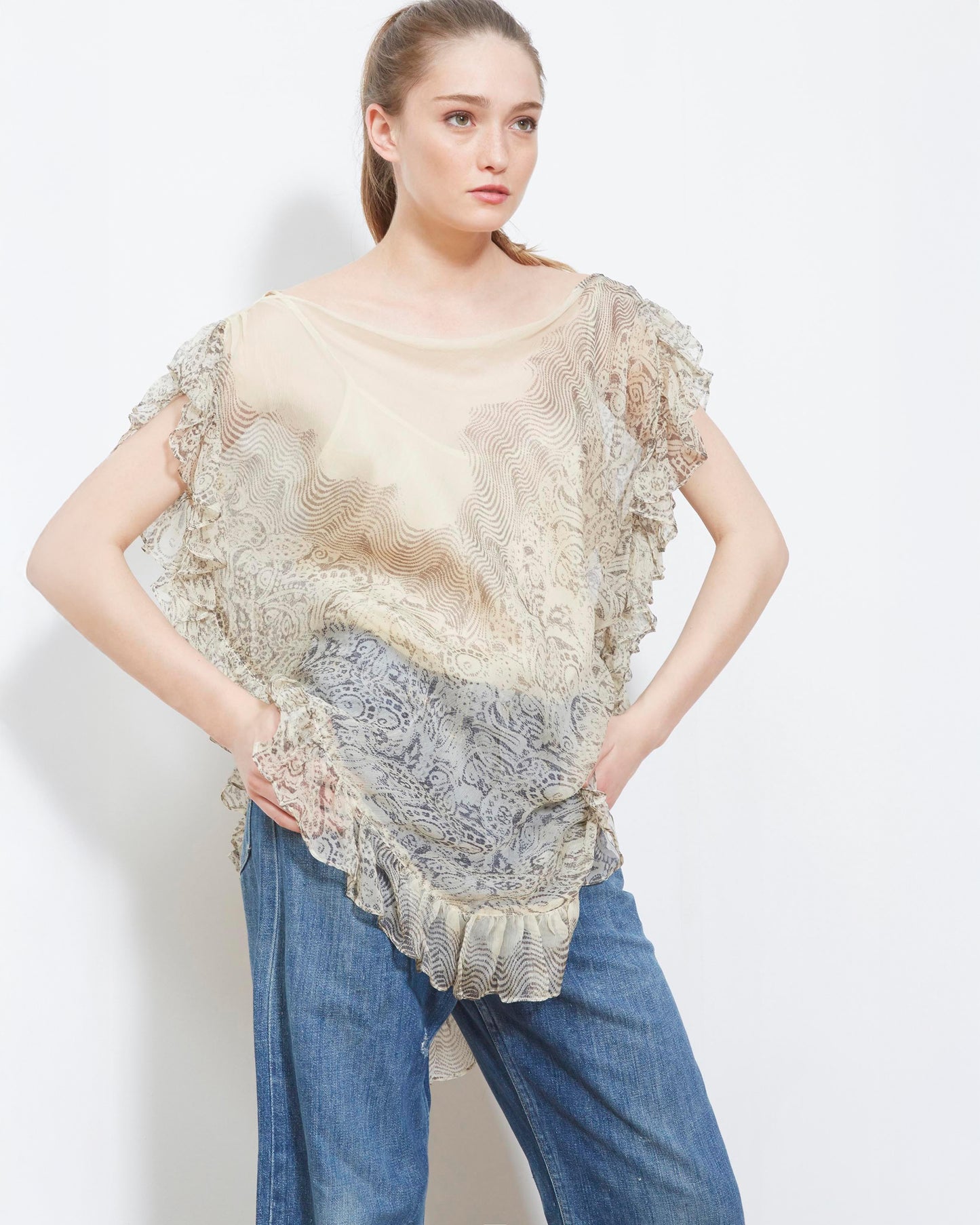 Lily Top - Ecru