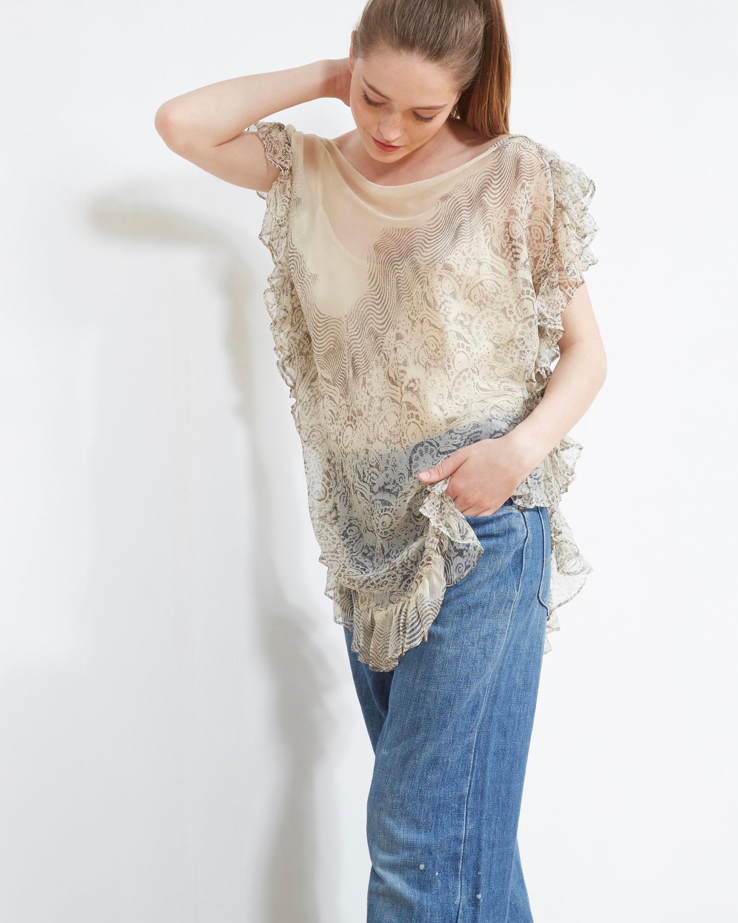 Lily Top - Ecru