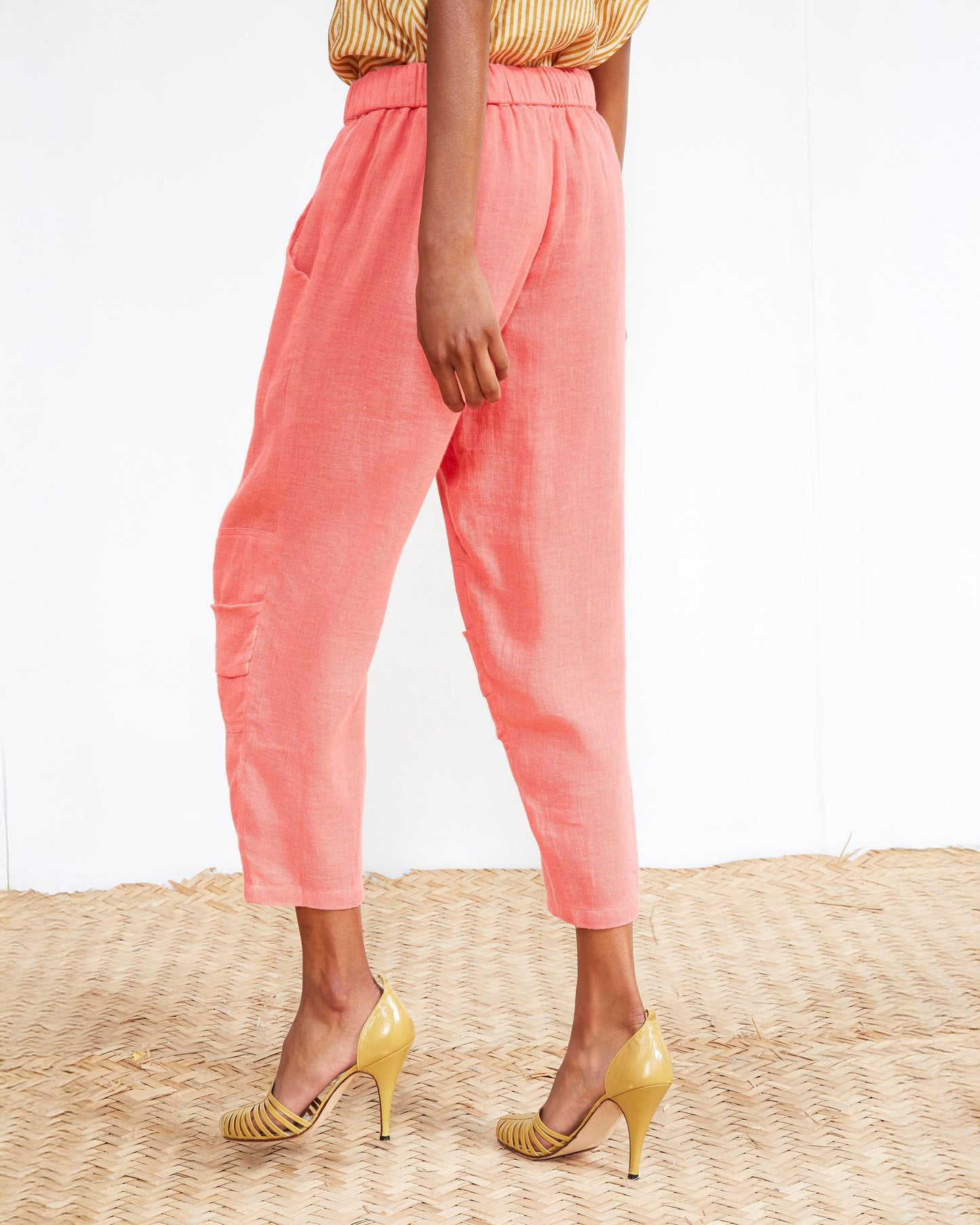 Pantalon Rag - Corail