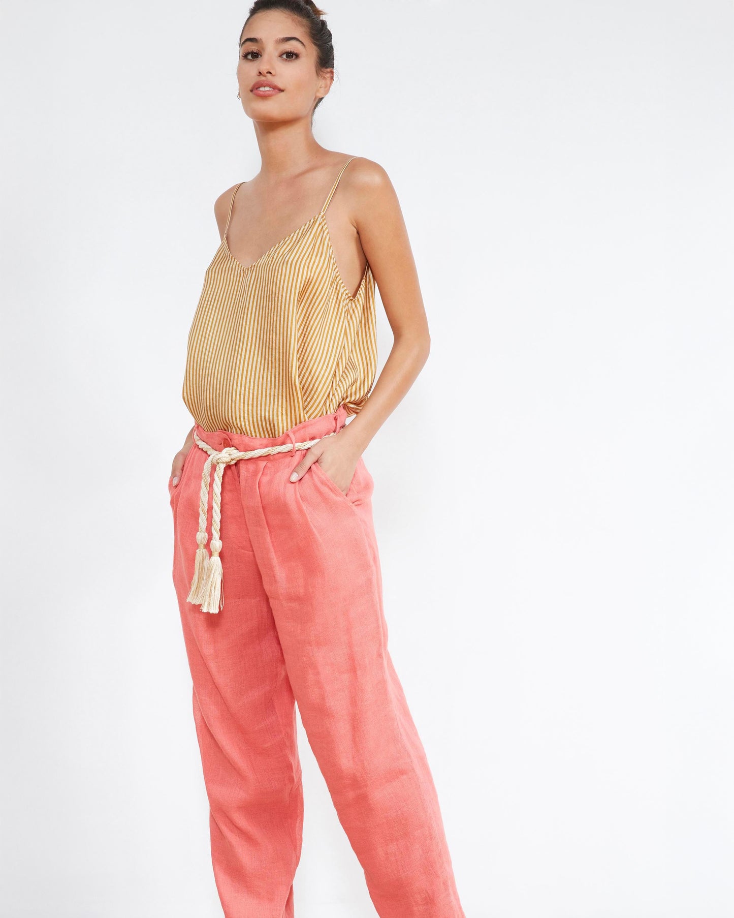 Pantalon Roy - Corail
