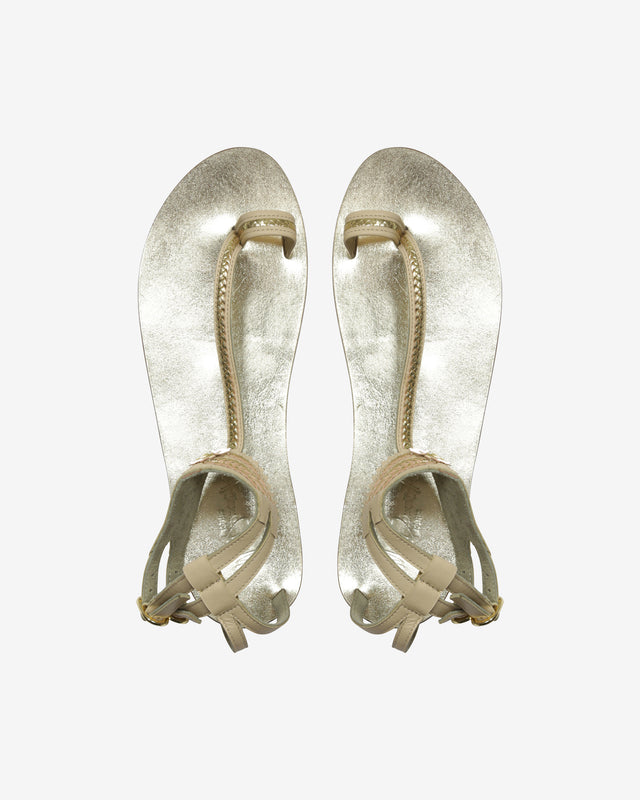 Sheeba Queen Sandals - Ivory - Image 1