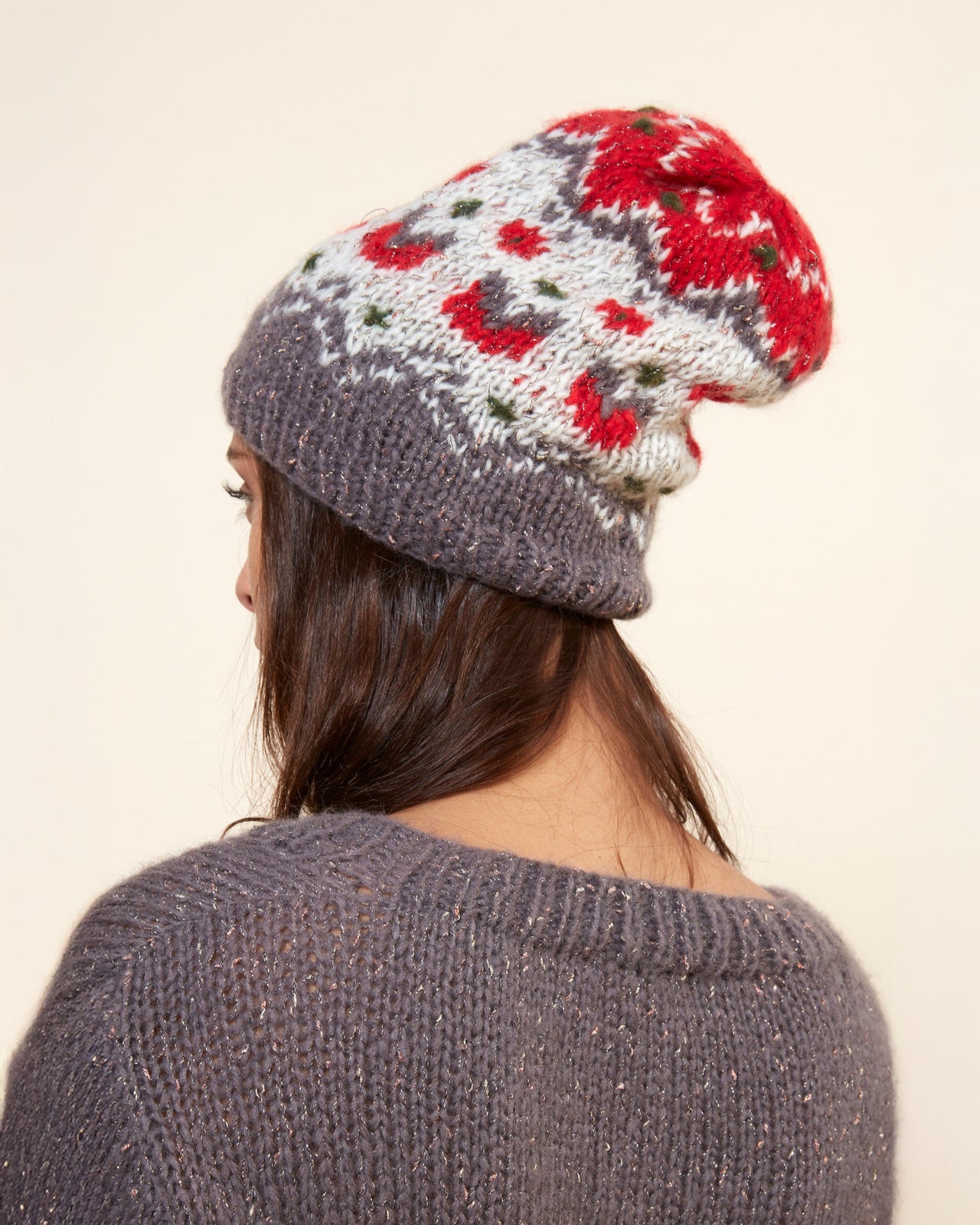 Chams Beanie - Grey - Image 2