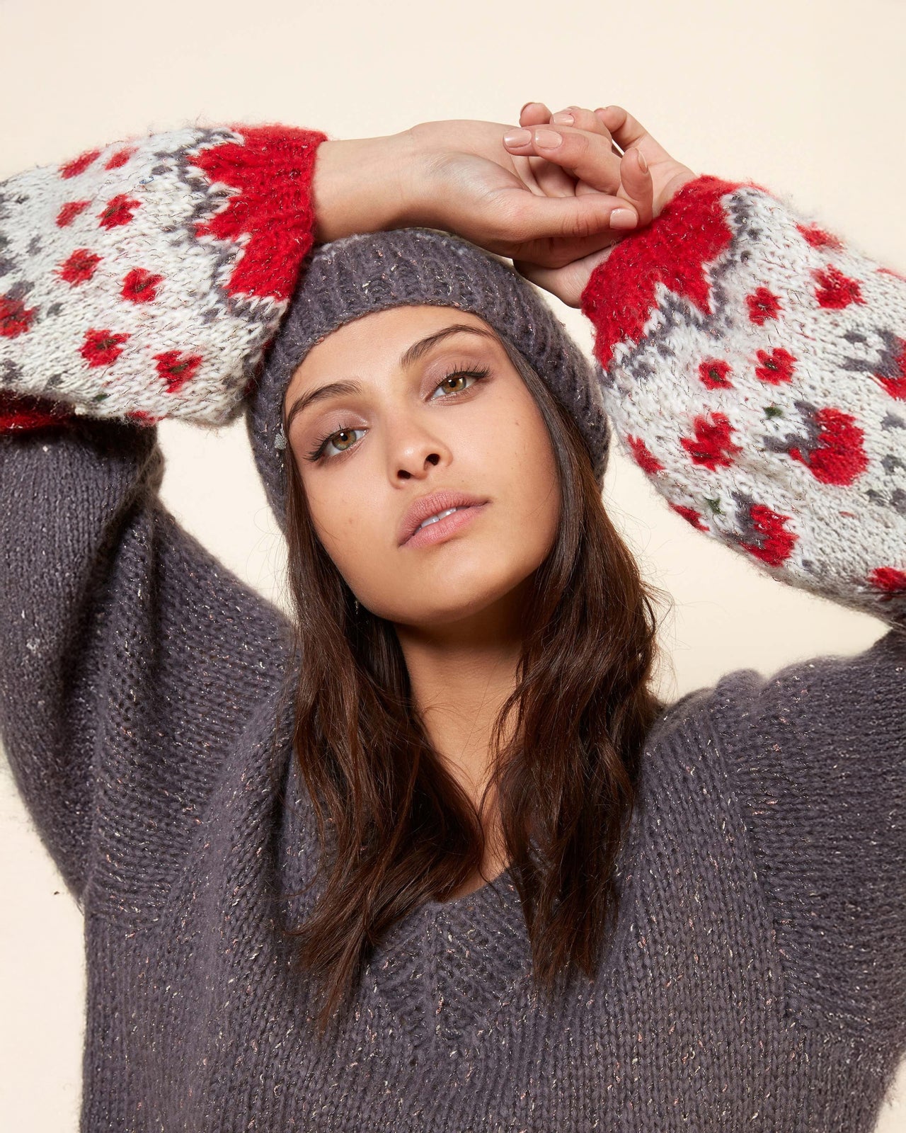Chams Beanie - Grey - Image 3