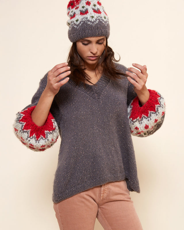 Cirano Sweater - Grey - Image 1