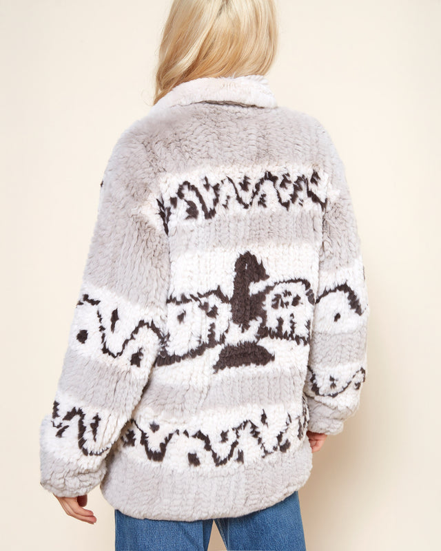 Cowichan Jacket - Ecru - Image 3