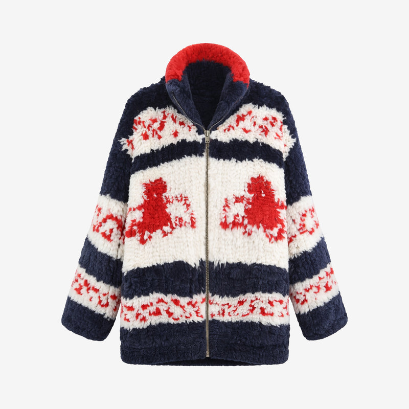 Cowichan Jacket - Navy Blue