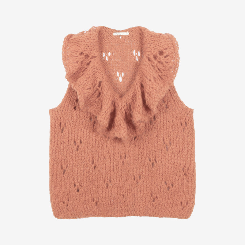 Frilou Top - Nude