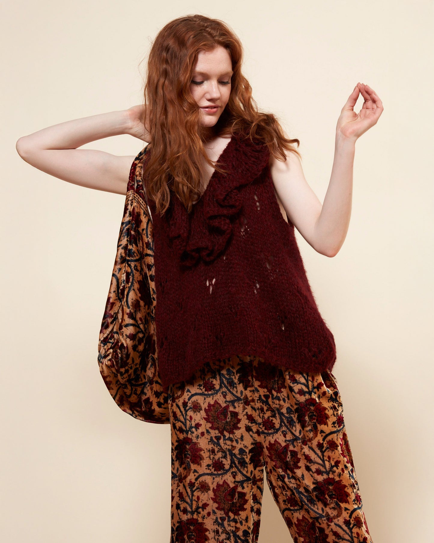 Frilou Top - Red