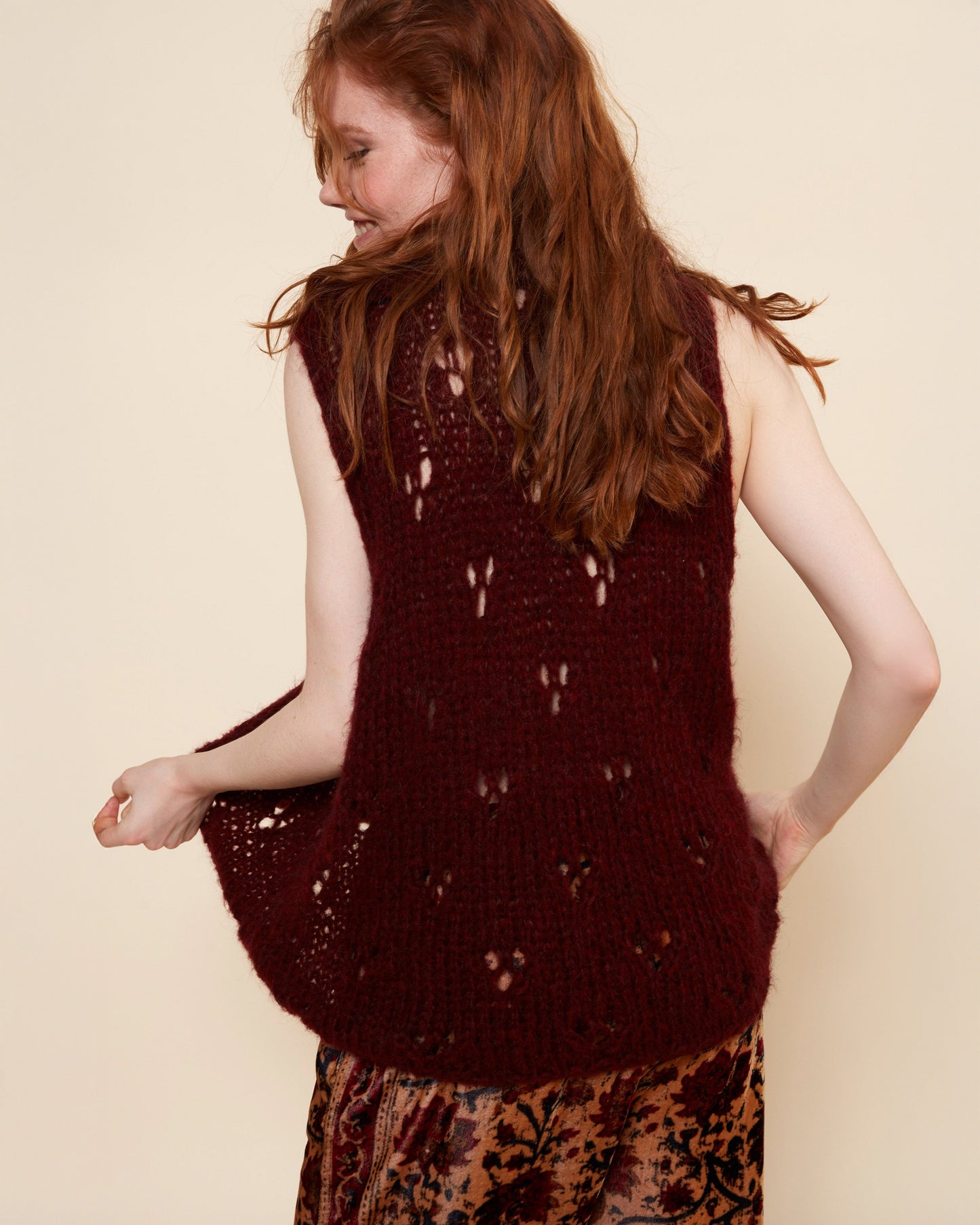 Frilou Top - Red