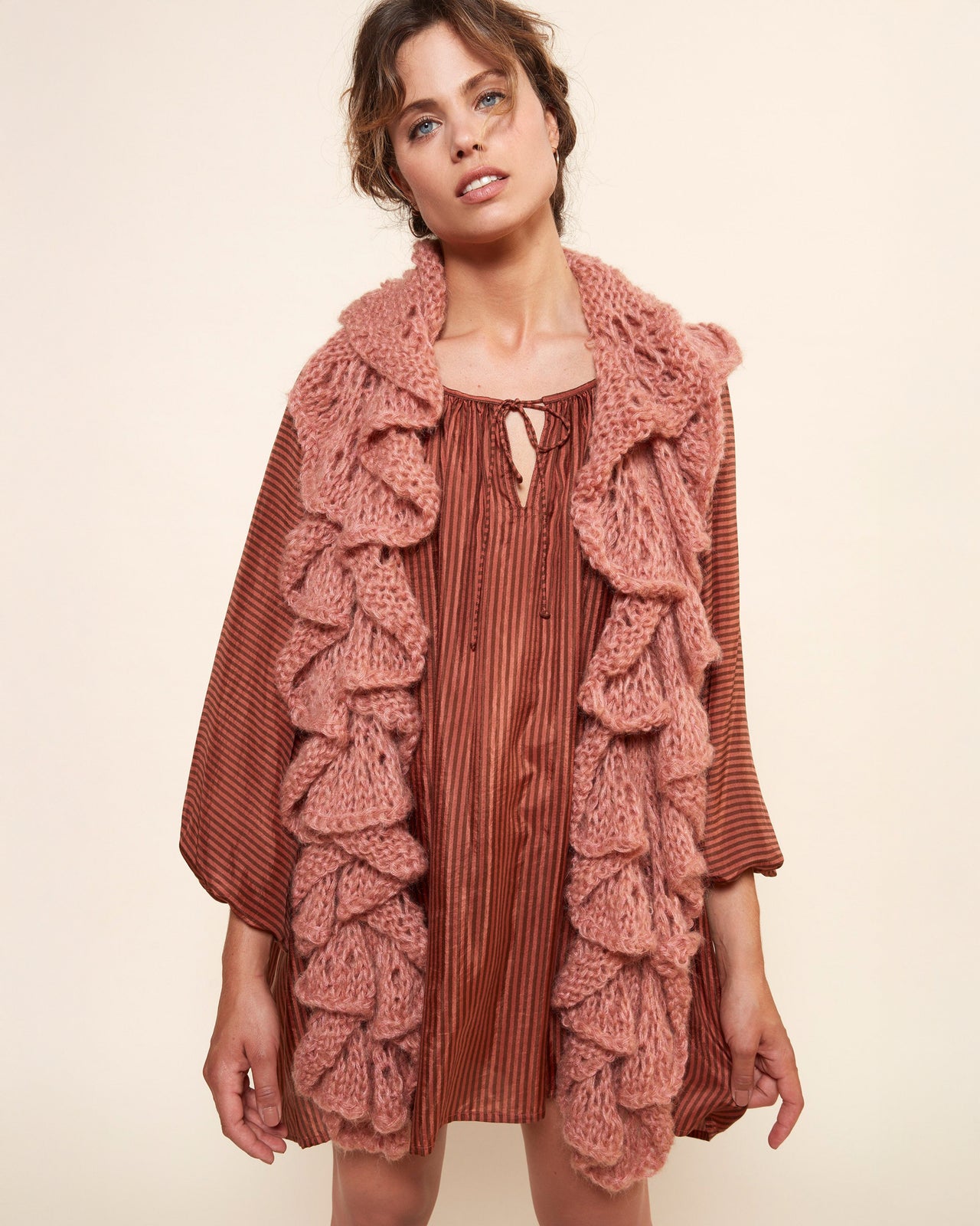 Frimouse Scarf - Nude - Image 1