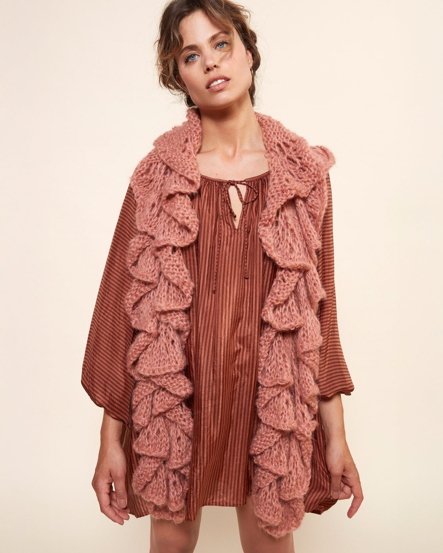 Frimouse Scarf - Nude